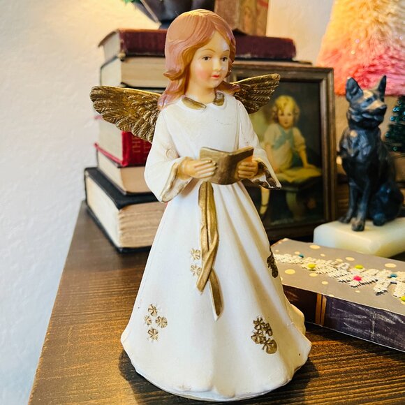 Vintage 1950's angel tree topper - Picture 10 of 10
